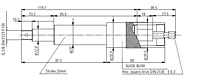 Axial Compensator 3/8" Square Drive Accessory for Pneumatic SD & NR for Automation